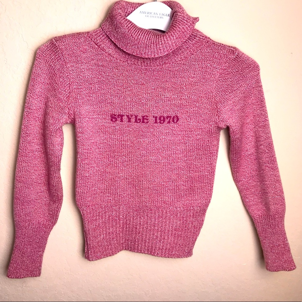 Mary Kate and Ashley girl turtle neck sweater M